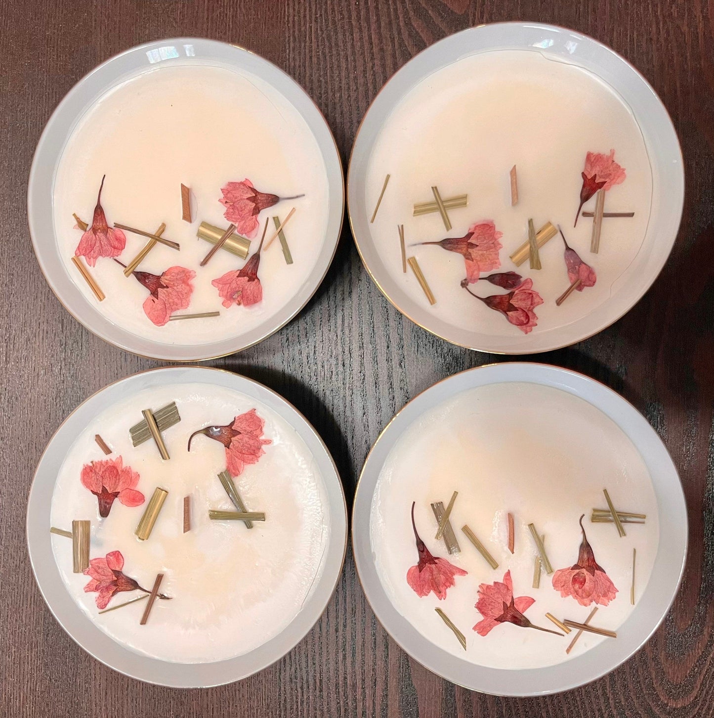 Japanese Sakura and Bird Bowl Candle ~ Gift Box ~ Present ~ Thank You ~ Holiday Gift ~ Gift Idea ~ Christmas ~ Gift ~Stocking Stuffer