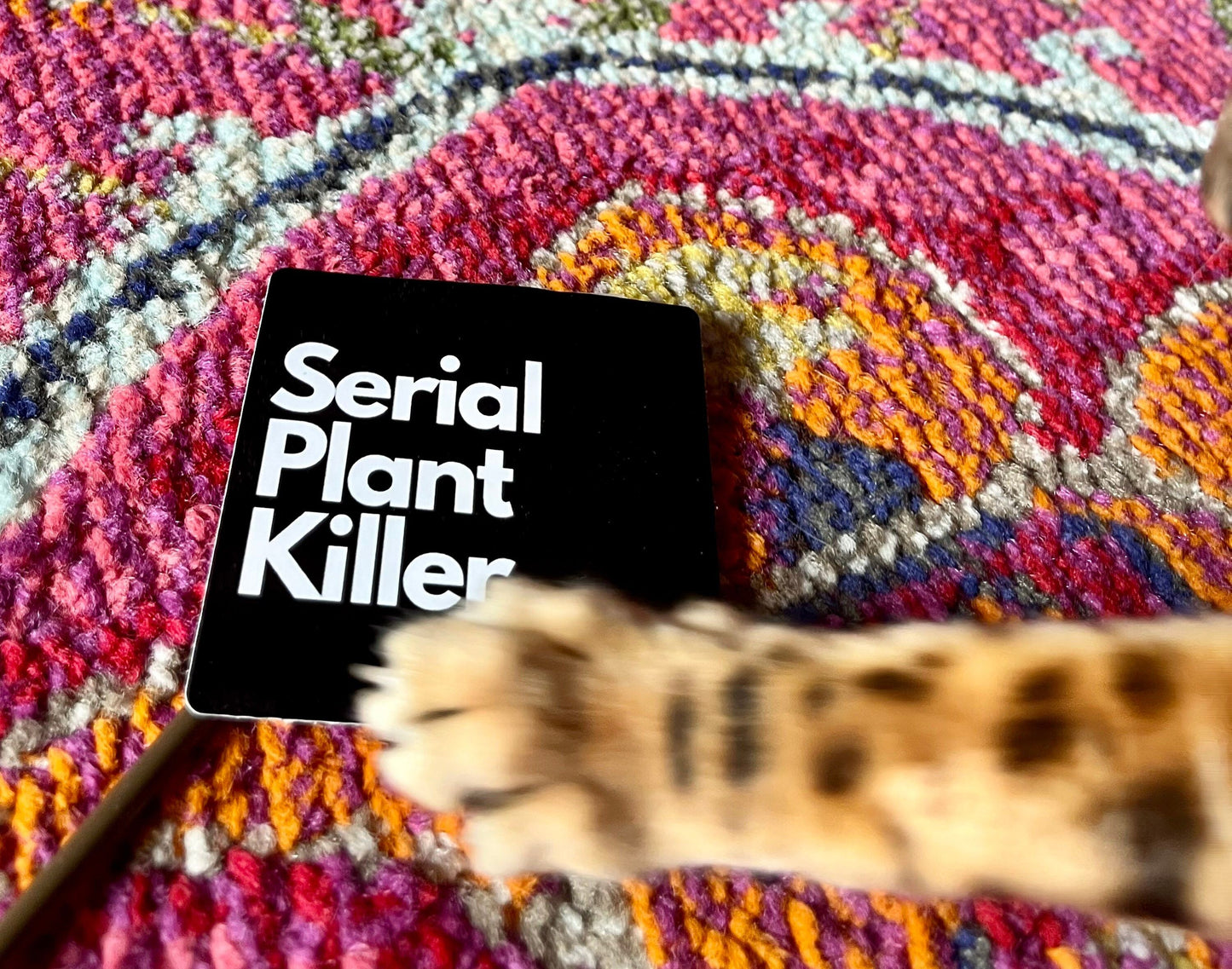 Serial Plant Killer. Sticker ~ Premium Waterproof Vinyl Stickers ~ Decorate ~ Decals ~ Sticker Lovers