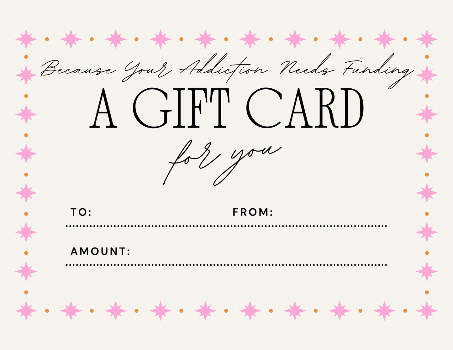 Your Plant Bitch’s 🖤 Gift Cards: Because Their Addiction Needs Funding